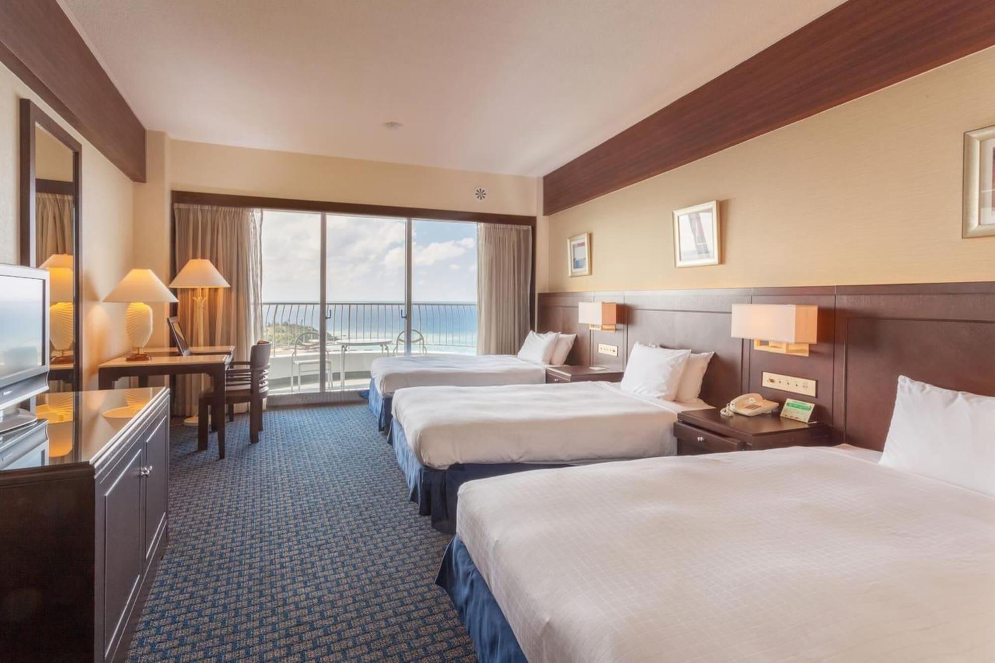 Okinawa Kariyushi Beach Resort Ocean Spa Onna Buitenkant foto