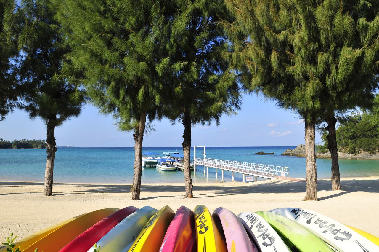 Okinawa Kariyushi Beach Resort Ocean Spa Onna Buitenkant foto