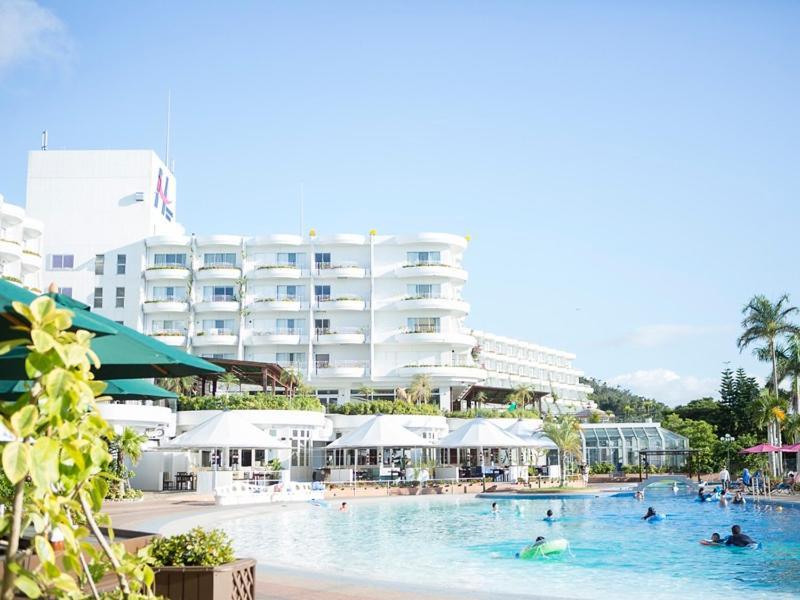 Okinawa Kariyushi Beach Resort Ocean Spa Onna Buitenkant foto