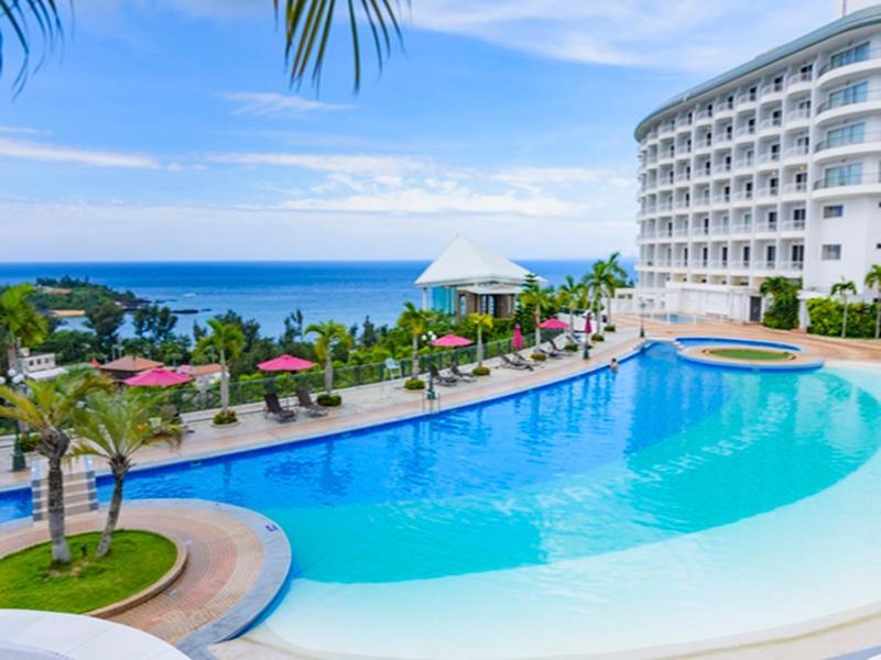 Okinawa Kariyushi Beach Resort Ocean Spa Onna Buitenkant foto